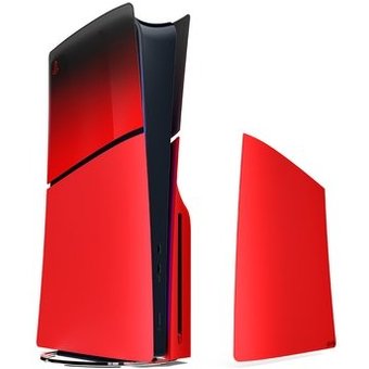 Tampa para Console PlayStation 5 Slim, Techno Red, Vermelho - 1000048563