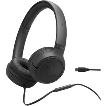 Fone de Ouvido JBL Tune 530C, On-Ear, Com Fio, USB-C, Preto - JBLT530CBLK