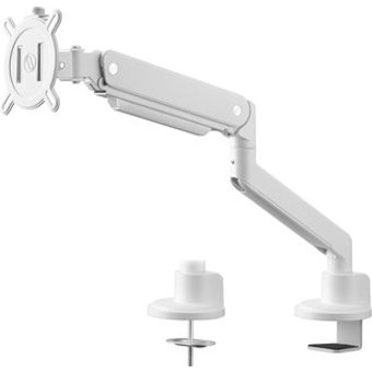 Suporte de Mesa Articulado para Monitor de 13" a 35" One For All, Ajuste com Mola Mecânica, Branco - DM4120