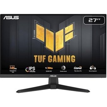 Monitor Gamer ASUS TUF Gaming, 27", IPS, Full HD, 146Hz, 1ms, FreeSync, HDR10, HDMI, DisplayPort, Preto - VG279QE5A