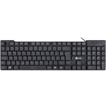 Teclado Chocolate Dynamic Vinik, ABNT2, USB, Preto - DT160