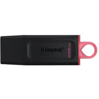 Pen Drive 256GB Kingston DataTraveler Exodia, USB 3.2, Preto e Rosa - DTX/256GB