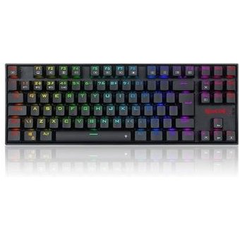 Teclado Sem Fio Mecânico Gamer Redragon Kumara Pro, RGB, Wireless e Bluetooth, Switch Blue, Preto - K552RGB-BRS-B (PT BLUE)