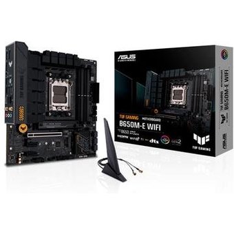 Placa-Mãe ASUS TUF Gaming B650M-E, WIFI, AMD AM5, B650, DDR5, Preto - 90MB1FV0-M0EAY0