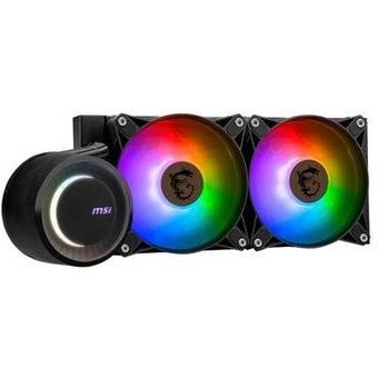 Water Cooler MSI Mag Coreliquid E240, ARGB, 240mm, AMD/Intel, Preto - MAG CORELIQUID E240