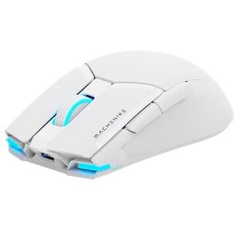 Mouse Gamer Sem Fio Machenike M7 Pro, RGB, 26000 DPI, 6 Botões, Wireless, Branco - M720BBR