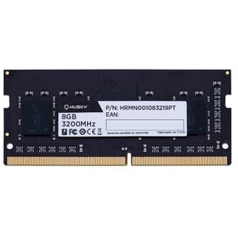Memória RAM para Notebook Husky, 8GB, 3200MHz, DDR4, CL19 - HRMN001083219PT