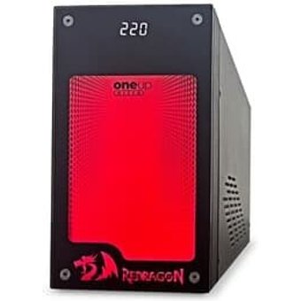Nobreak Gamer Ragtech One Up Nitro 2000 TI Redragon, 2000VA, Painel RGB, Entrada Automática Full Range, Saída 115V, Preto - 4593