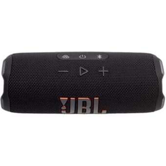 Caixa de Som Bluetooth Portátil JBL Flip 7, 35W RMS, À Prova d'Água IP68, Bateria de 14h, Auracast, Preta - JBLFLIP7BLKBR