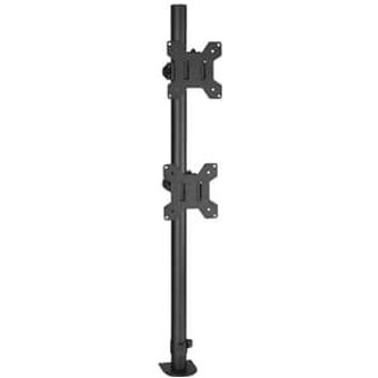 Suporte para 2 Monitores 10" a 32" PIX, Ajustável, Morsa, Preto - PX-100M