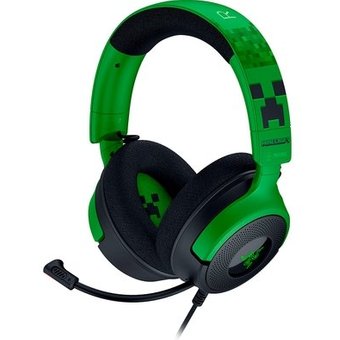 Headset Gamer Razer Kraken V4 X, Som Surround 7.1, Conexão USB, Minecraft Edition - RZ04-05180200-R3M1