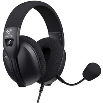 Headset Gamer Havit Fuxi H5D, RGB, Drivers de 50mm, P3, Multiplataforma, Preto - Fuxi-H5D Black