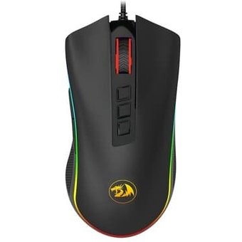 Mouse Gamer Redragon Cobra, Chroma RGB, 12400 DPI, 8 Botões, Preto - M711