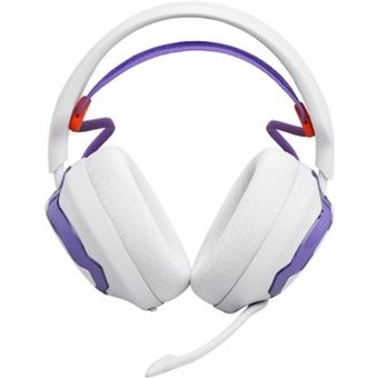 Headset Gamer Sem Fio JBL Quantum 650 Wireless, 2.4GHz, Setup White, Branco - JBLQTUM650WHT