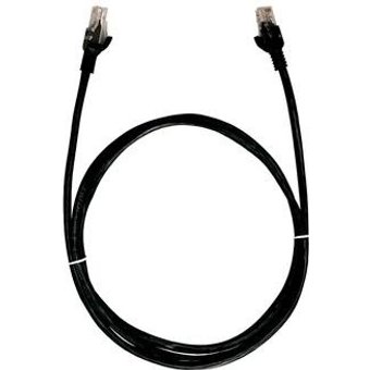 Cabo de Rede Patch Cord CAT.6 Plus Cable,2.5m, Preto - PC-ETH6U25BK