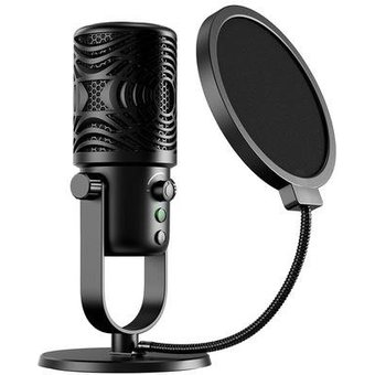 Microfone Condensador OneOdio FM1-T, Cardioide, Preto - FM1-T