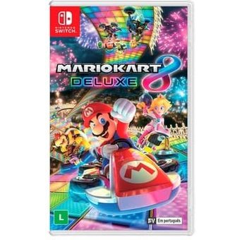 Jogo Mario Kart 8 Deluxe, Nintendo Switch - HBCPAABPA