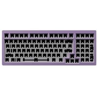 Base de Teclado Mecânico Monsgeek Barebone M2 QMK, Barebone Roxo