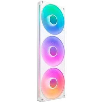 Ventoinha Single-frame NZXT, 420mm, F420RGB Core Fan, Branco, RF-U42HF-W1