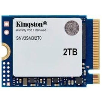 SSD Kingston NV3, 2TB, M.2 2230, PCIe 4.0 x4, NVMe, Leitura: 6000 MB/s, Gravação: 5000 MB/s - SNV3SM3/2T0