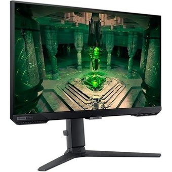 Monitor Gamer Samsung Odyssey G40, 27" FHD, 240Hz, 1ms, G-Sync, Ajuste de Altura, Preto - LS27BG400ELMZD