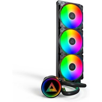 Water Cooler Montech LightFlow, ARGB, 360mm, AMD e Intel, Preto - LGTF360BK