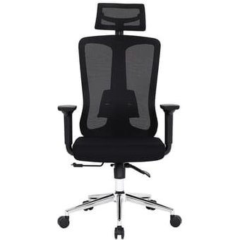 Cadeira de Escritório Ergonômica DT3 Maya, Até 120kg, Descanso de Braço 2D, Cilindro Classe 4, Preto - 11732-4
