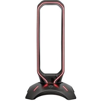 Suporte para Headset Gamer GXTrust GXT 265 Cintar, RGB, 2 Portas USB - 23647
