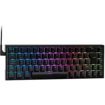 Teclado Mecânico Gamer KBM! GAMING TG700, Preto, 65% e ABNT2, RGB, Switch Gateron Red - KGTG700PTVR