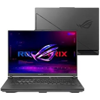 Notebook Gamer ASUS Rog Strix G16 Intel Core I7, 8gb Ram, GeForce Rtx 4050, Ssd 512gb, 16" Fhd, 165hz, Keepos, Eclipse Gray - G614ju-N3367