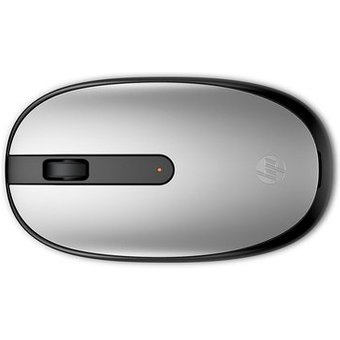 Mouse Sem Fio HP 240, 1600 DPI, Bluetooth Prata - 43N04AA#ABM
