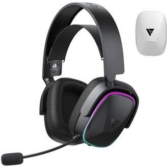 Headset Gamer Sem Fio Force One Supersonic 7.1 Surround, Wireless, Preto - FR.AU.SU.01