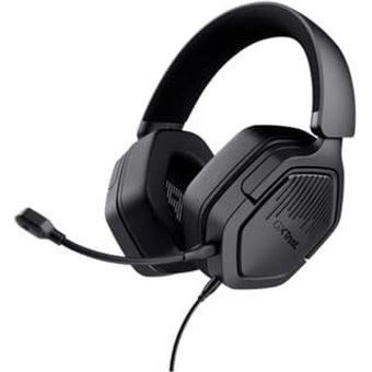 Headset Gamer GXTrust 492 Carus, Multiplataforma P3, Microfone Destacável, Preto - 25447
