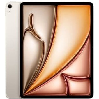 iPad Air Apple 13" 512GB, Chip M3, Wi-Fi + Cellular, Câmera Traseira 12MP, Estelar - MCJC4BZ/A