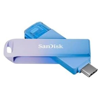 Pen Drive 128GB SanDisk Phone Drive Creator Series, USB-C 3.2 e Lightning - SDIXD0N-128G-GN6TP