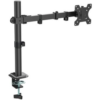 Suporte de Mesa Articulado para Monitor de 13" a 32" Ergofirst, Ajuste de Inclinação, Altura e Giro, Preto - G01-C012