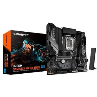 Placa Mãe Gamer Gigabyte B760M GAMING X WIFI6E GEN5, Micro ATX, DDR5, LGA 1700, Wi-Fi 6E, Bluetooth 5.3, HDMI/DP - B760M G X WF6E GEN5