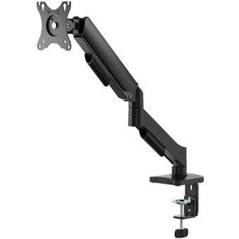 Suporte de Mesa Articulado Bluecase Ergo Flexy para Monitor, 17" a 32", com Portas USB, Suspensão Mecânica, Até 9kg, Preto - BSMTS01U-1BBX
