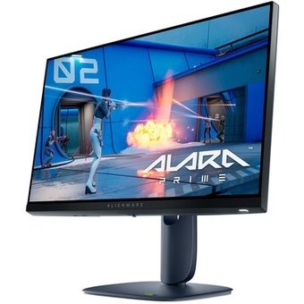 Monitor Gamer Dell Alienware 25", FHD, 320Hz, 0,5ms, IPS, DisplayPort e HDMI, FreeSync, Ajuste de Altura, Preto - AW2525HM