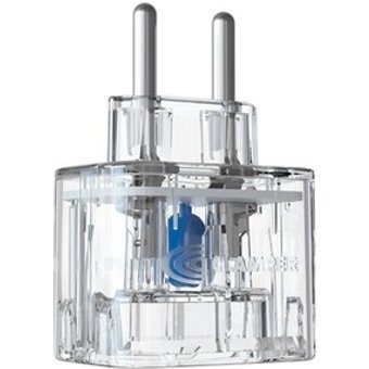 Protetor Contra Surtos Elétricos (DPS), 127/220V, 20 Amperes, 1 Tomada, 2 pinos, iCLAMPER Pocket LCF, 2P 20A, Transparente - 28511