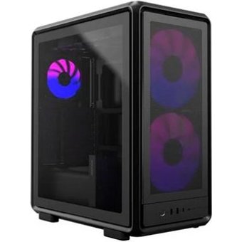 Gabinete Gamer Cooler Master MasterFrame 500 Mesh, Mid Tower, ATX, Lateral em Vidro, 2x Vent 200mm, 1x FAN, Preto - MF500M-KHNN-S00