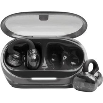 Fone de Ouvido Open-Ear JBL Soundgear Clips, Bluetooth, Design Aberto Leve, Preto - JBLSNDGEARCLBLKBR