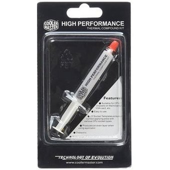 Pasta Térmica Cooler Master Hight Performance, 0.8W, Branca - HTK-002-U1