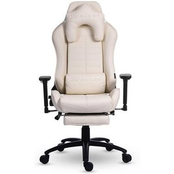 Cadeira Gamer XT Racer Platinum W Series, Até 120kg, Com Almofadas, Reclinável, Descanso de Braço 3D, Off White - XTR-068