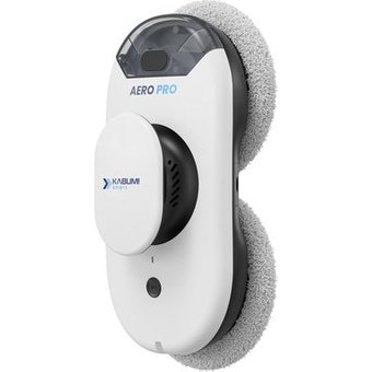 Robô Limpa Vidro KABUM! smart Aero Pro, 3 Modos de Limpeza, App, Controle Remoto, Spray Automático, Bivolt, Branco - KSLV010BR