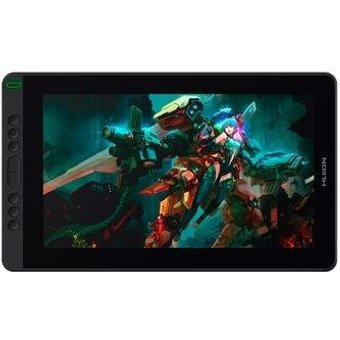 Mesa Digitalizadora Huion Kamvas 13 com suporte ajustável, USB, Cosmo Black, Preto - GS1331