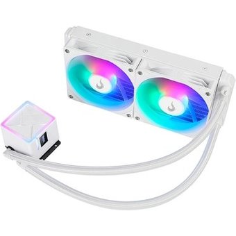 Water Cooler Gamer Rise Mode Frost, Rainbow, 240mm, AMD e Intel, Branco - RM-WCZ-02-RBW