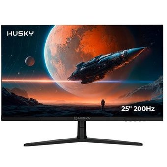 Monitor Gamer Husky Boreal 25", FHD, 200Hz, 1ms, IPS, Adaptive Sync, DisplayPort e HDMI, HDR - HMG00325PT