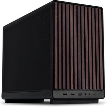 Gabinete Gamer Lian Li A3-mATX, Mini Tower, Micro-ATX, Lateral em Vidro Temperado, Preto - A3-MATX-WD PRETO