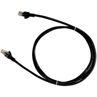 Cabo de Rede Patch Cord CAT.6 Plus Cable,1.5m, Preto - PC-ETH6U15BK